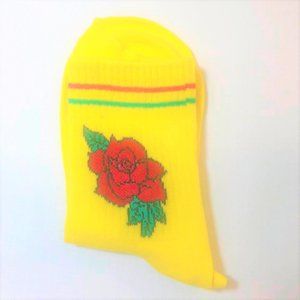 Rose Socks | Funny Socks | Fruit Socks | Unisex
